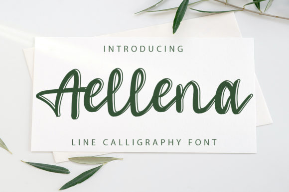 Aellena: A Classy Handwritten Font for Modern Editorial Design
