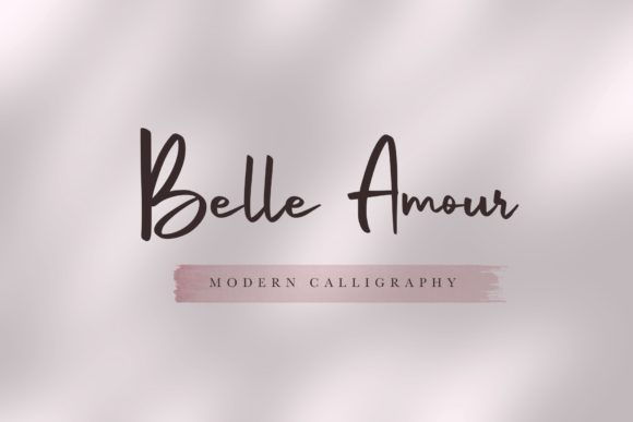 Belle Amour: A Timeless Script Font for Web Design