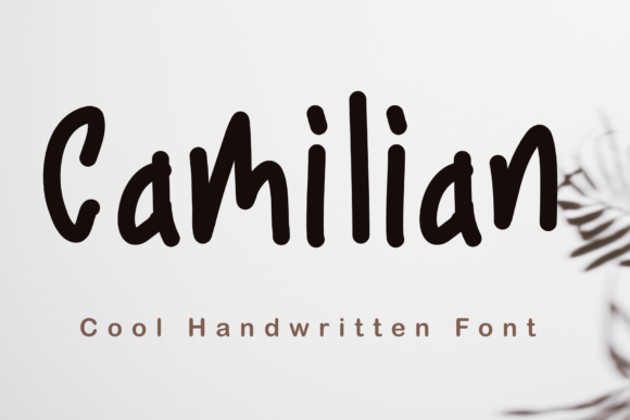 Camilian: A Natural Handwritten Font for Brand Identity