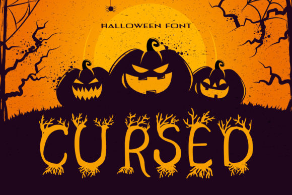 Cursed: A Spooky Handwritten Font for Editorial Design