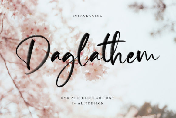 Daglathem: The Handwritten Font for Campaigns