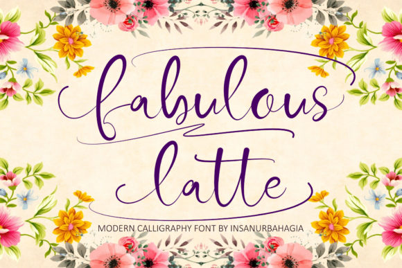Fabulous Latte: A Handwritten Font for Makers