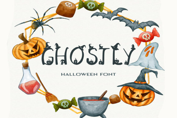 Ghostly: A Handwritten Font for Spooky Campaigns