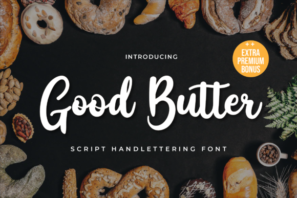 Good Butter: A Hand-Drawn Script Font for Editorial Design