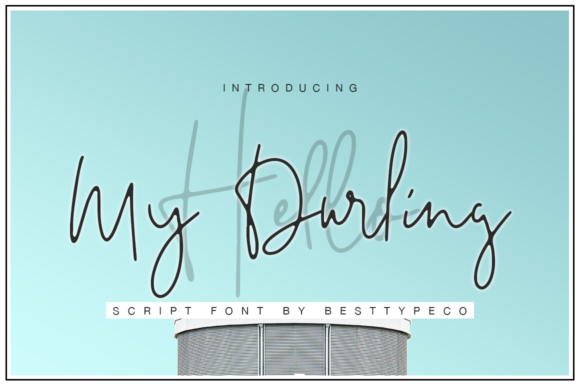 Hello My Darling: A Handwritten Font for Web Design