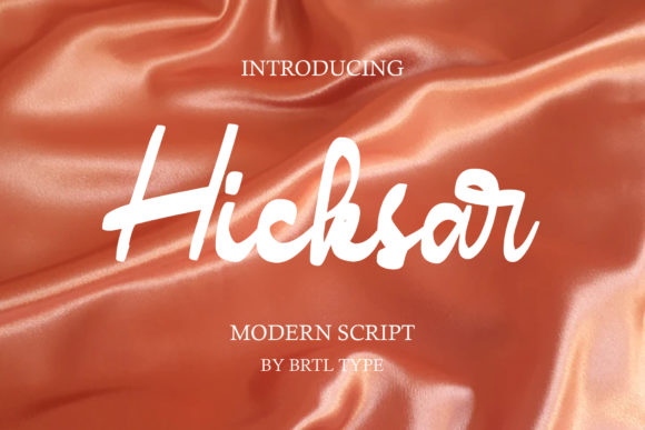 Hicksar: A Sweet Handwritten Font for Crafters