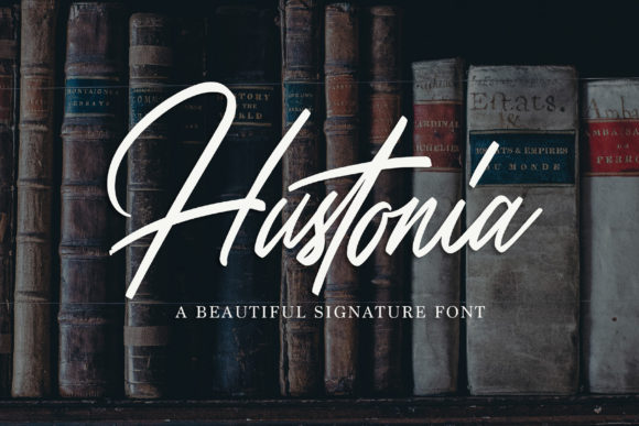 Hustonia: A Delicate Handwritten Font for Branding