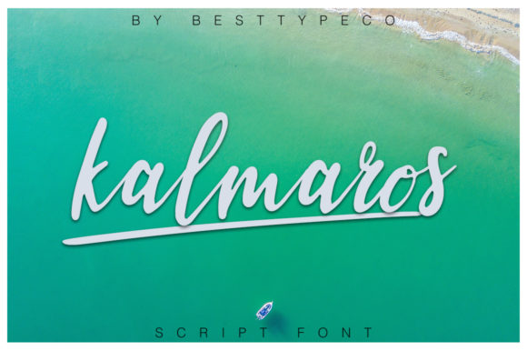 Kalmaros: A Fresh Calligraphy Font for Web Design