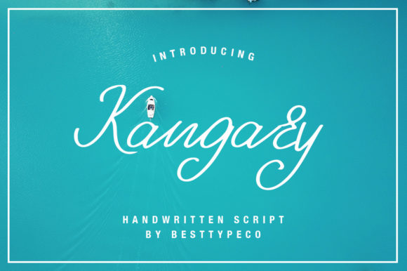 Kangary: A Stylish Handwritten Font for Web Design