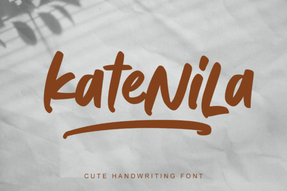 Katenila: A Joyful Handwritten Font for Small Business