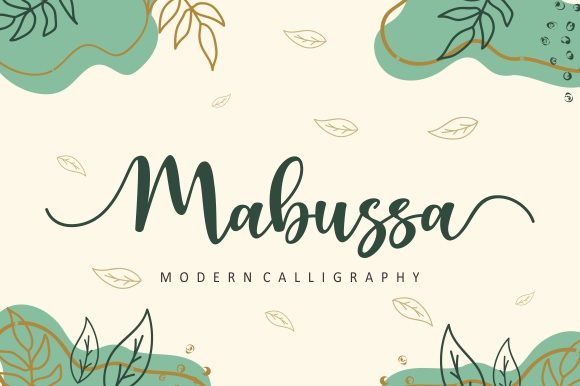 Mabussa: A Dreamy Handwritten Font for Editorial Design