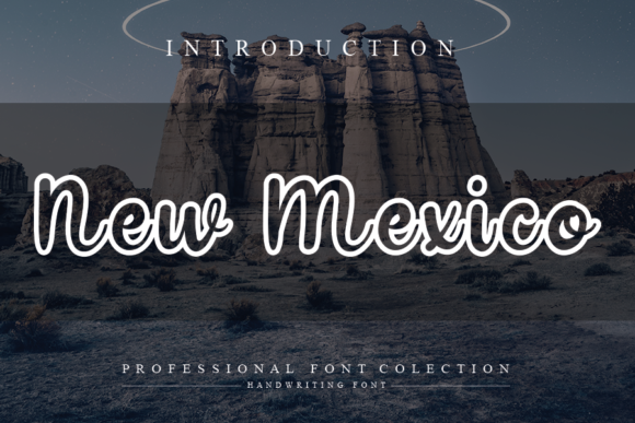 New Mexico: A Handwritten Font for Editorial Design