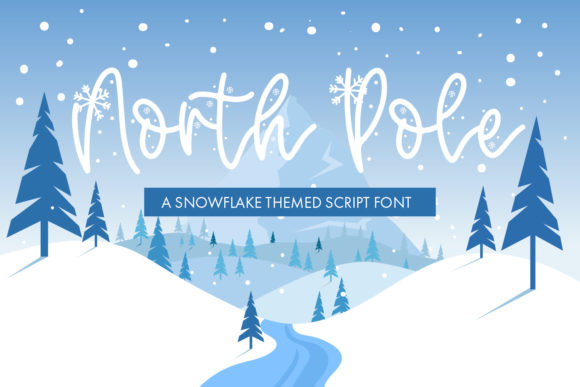 North Pole Font: A Winter Branding Upgrade
