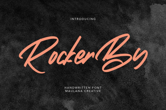 Rockerby: A Timeless Handwritten Font for Editorial Design
