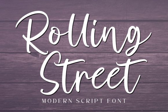 Rolling Street: A Handwritten Font for Campaigns