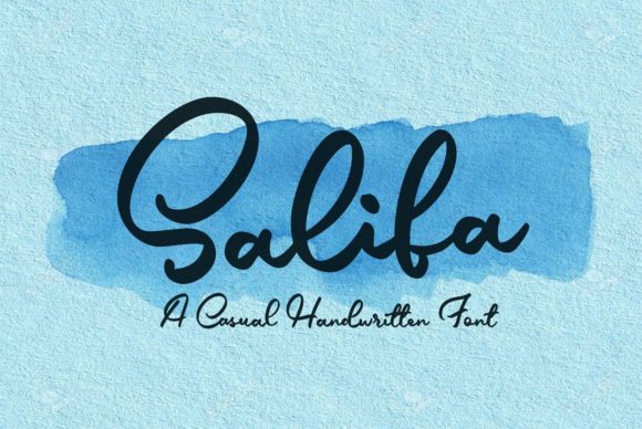 Salifa: A Friendly Handwritten Font for Small Business