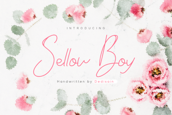 Sellow Boy: A Sweet Handwritten Font for Makers