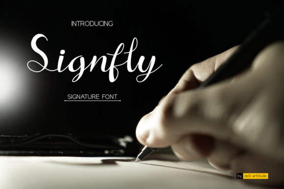 SignFly: A Premium Handwritten Font for Web Design