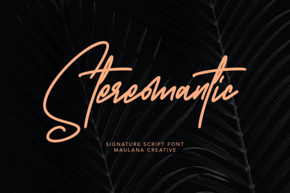 Stereomantic: A Handwritten Font for Makers