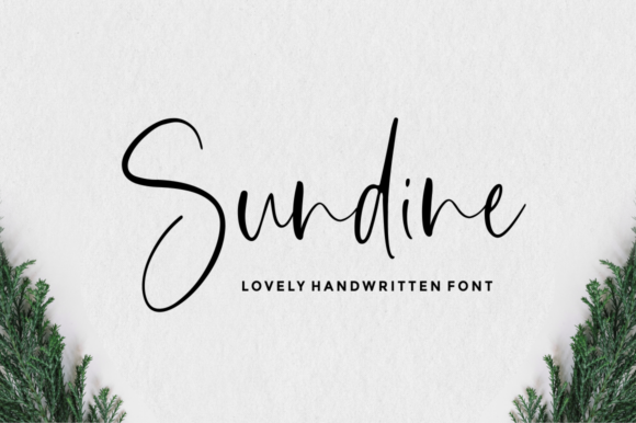 Sundine: The Handwritten Font for Your Brand