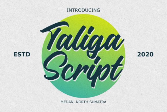 Taliga: A Versatile Handwritten Font for Campaigns