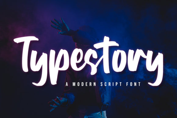 Typestory: A Bold Handwritten Font for Branding