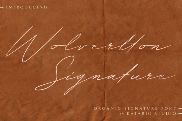 Wolvertton Signature: A Premium Handwritten Font Review